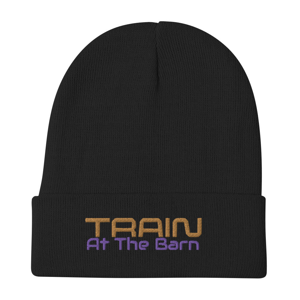 Train at The Barn Beanie